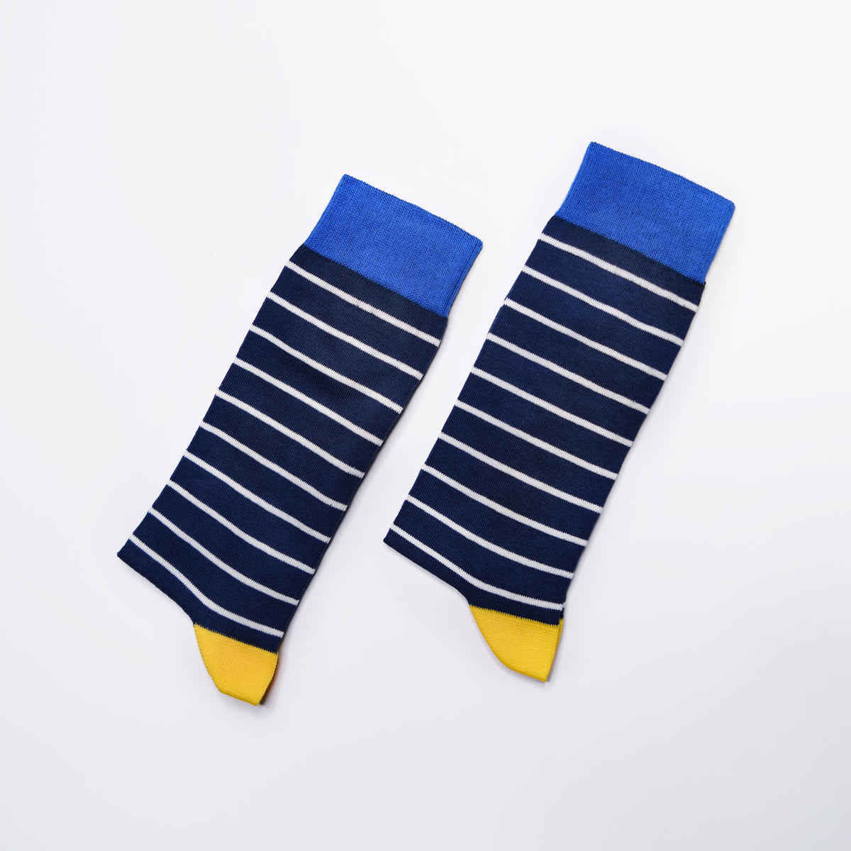 Persian-Blue Cuff & Yellow Toes