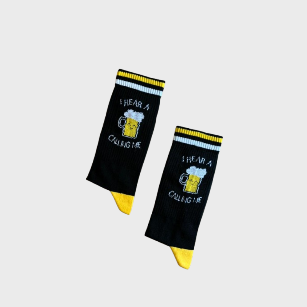 I Hear a Beer Calling Me Sock