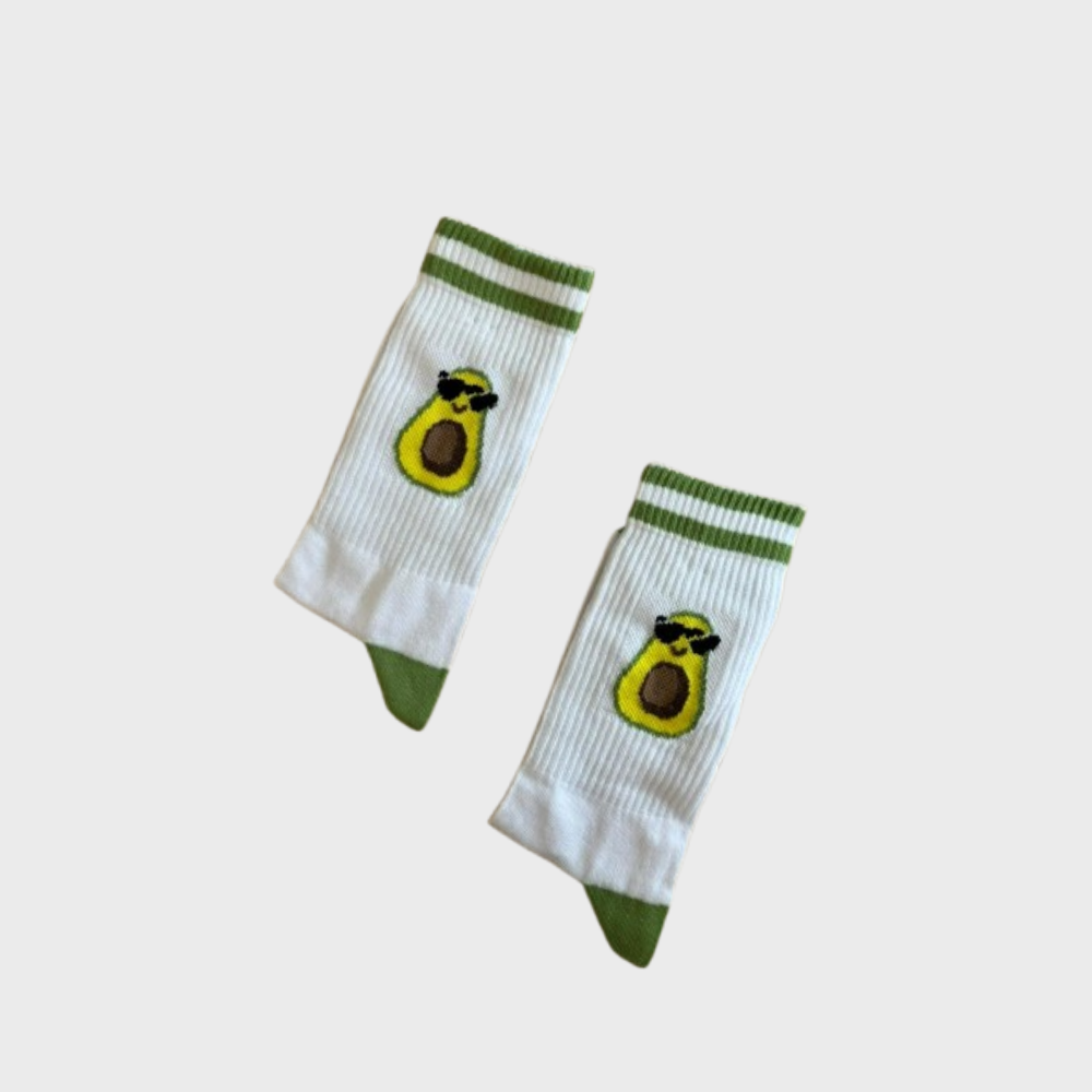 Clumsy Avocado Sock