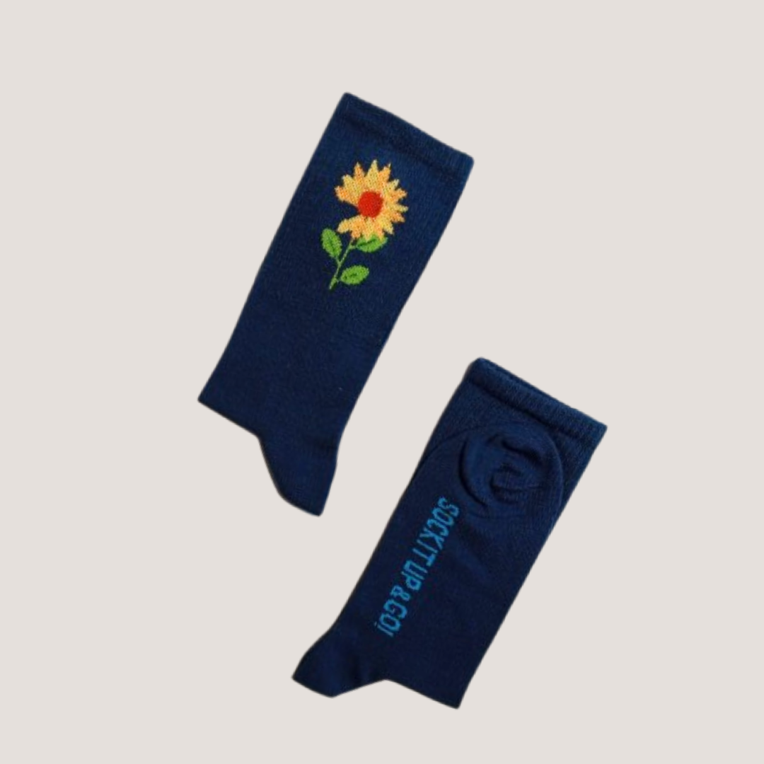 Clumsy Sunflower Navy