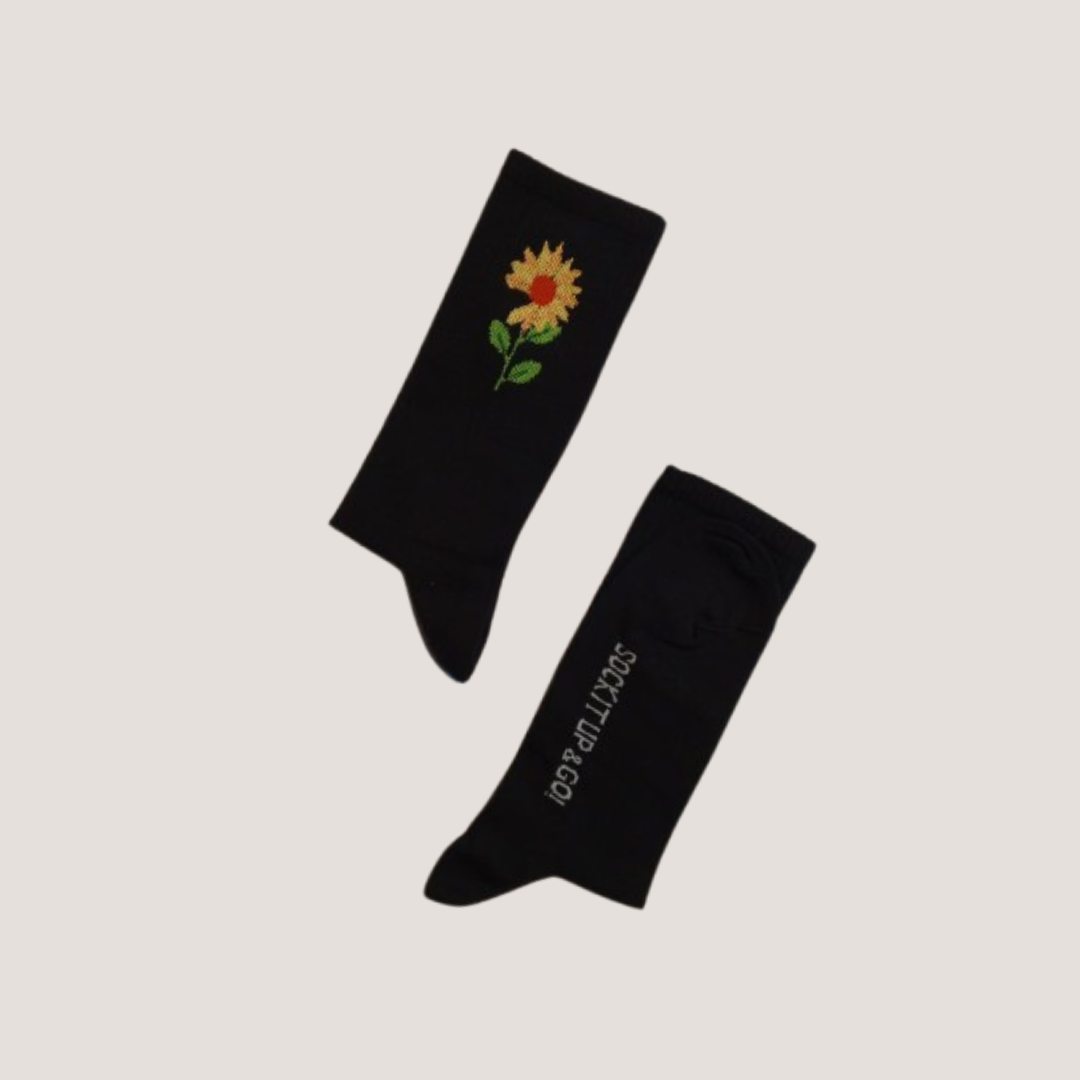 Clumsy Sunflower Black
