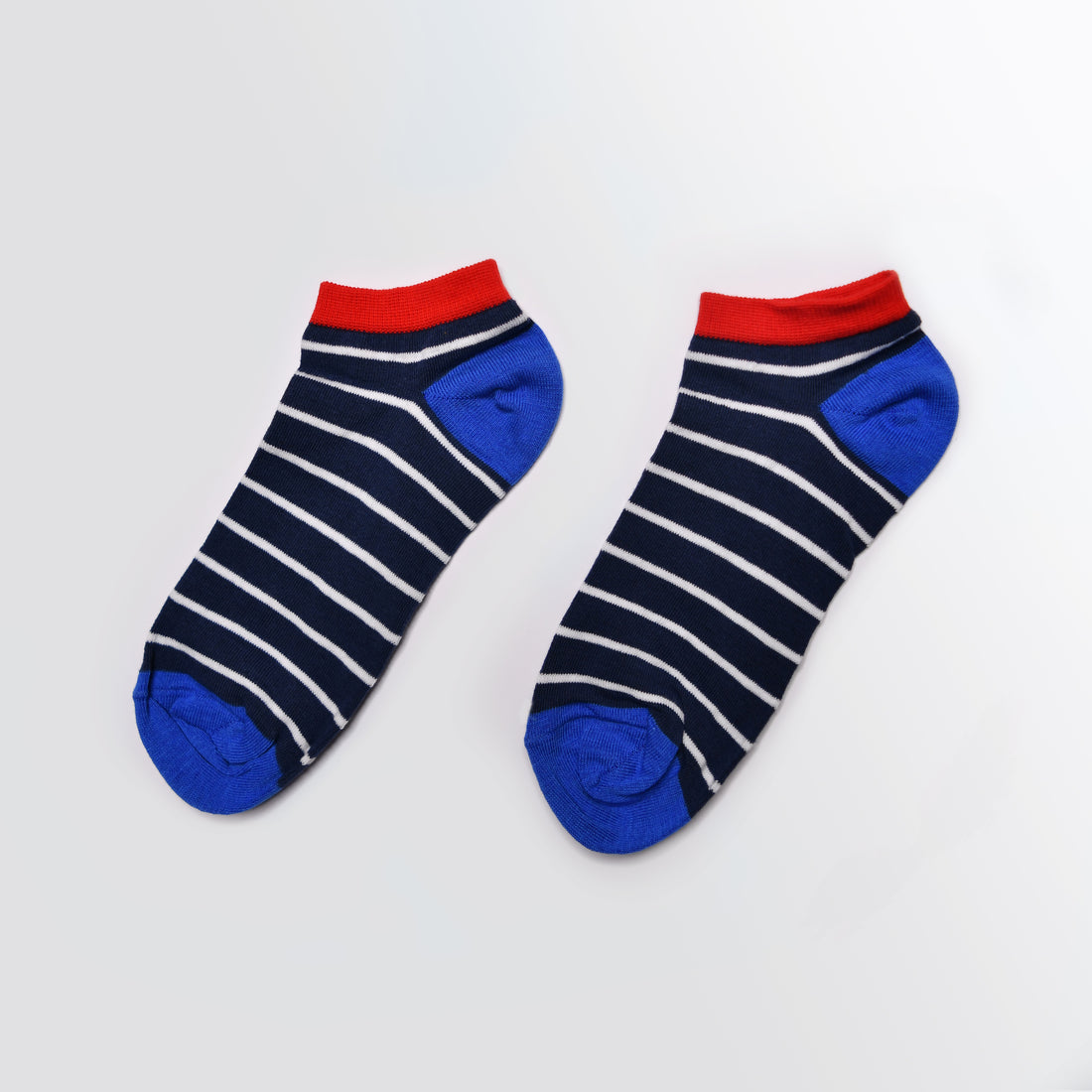 Short Stripes Red &amp; Blue
