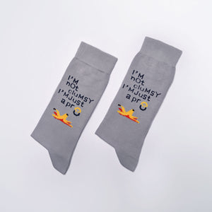 Clumsy Socks - Grey