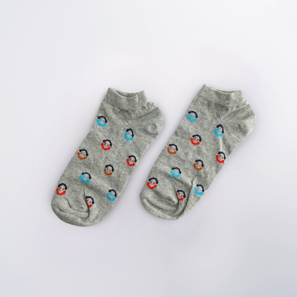 Grey pattern short