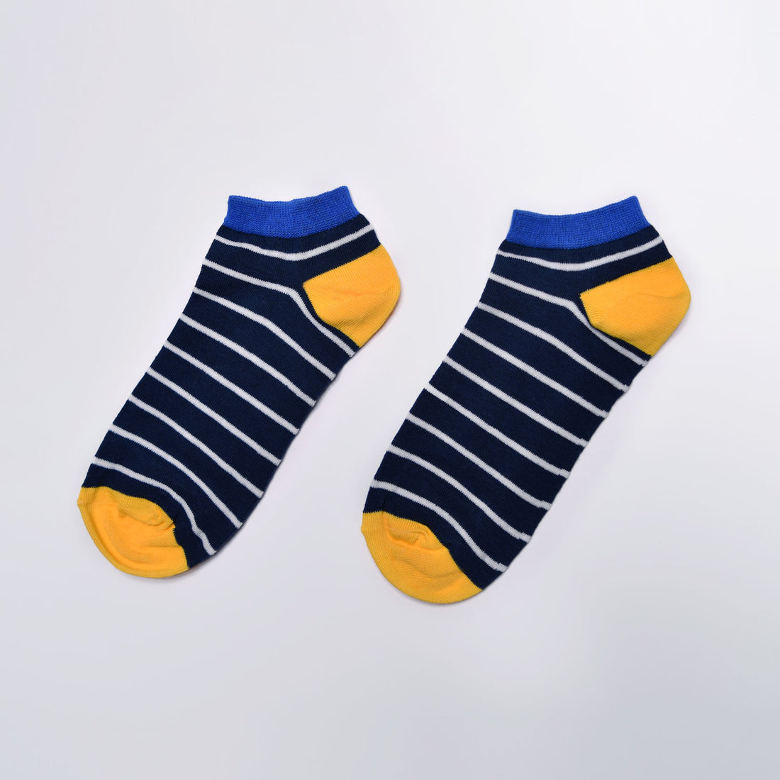 Short Stripes Blue &amp; Yellow